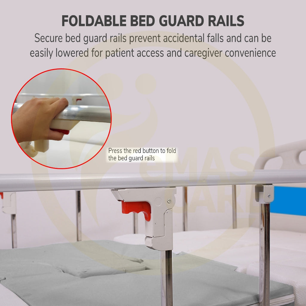Electric Remote Control Hospital Bed 5 Function Electrical Mattress Dining Table Full Turning katil Hospital Chair Mode