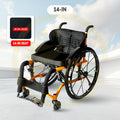 Lightweight Foldable Aluminium Sport Wheelchair Self-Propelled Exercise Easy Move Wheelchair Kerusi Roda Ringan Portable