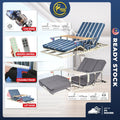 Electric Support Bed Adjustable Sit-Up & Back Rest Elderly/Bedridden Lift Mattress Katil Hospital with Remote Control